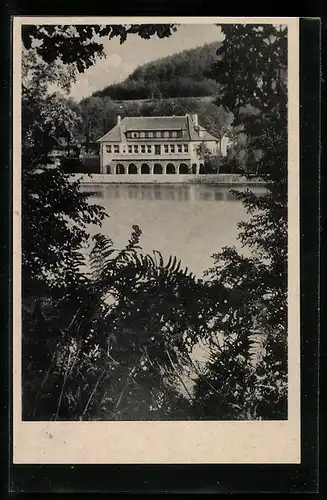 AK Wamel /Möhnesee bei Körbecke, Gasthaus Strandhof Wamel