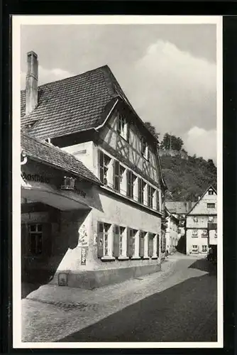 AK Wolfstein /Pf., Gasthaus in der Hauptstrasse