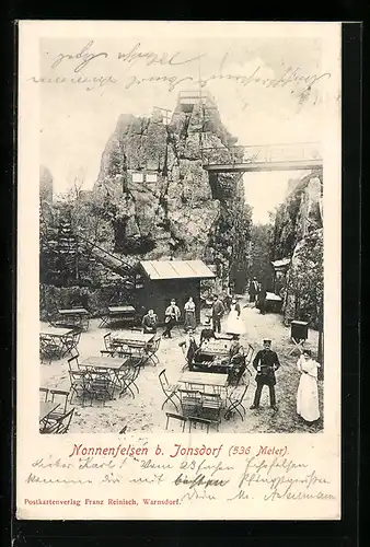 AK Jonsdorf, Gasthaus Nonnenfelsen