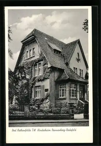 AK Bad Rothenfelde /T. W., Kinderheim Dannenberg-Rodefeld