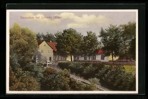 AK Talmühle bei Lenzen /Elbe, Ortspartie