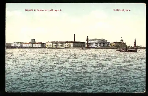 AK St. Petersbourg, Panoramablick auf die Stadt
