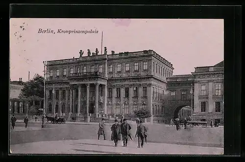 AK Berlin, Partie am Kronprinzenpalais