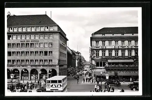 AK Berlin, Friedrichstr. Ecke Unter den Linden