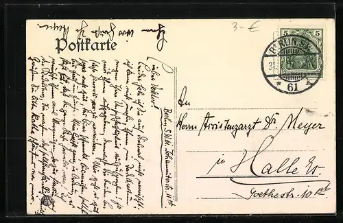 AK Berlin, Ortspartie am Zeughaus