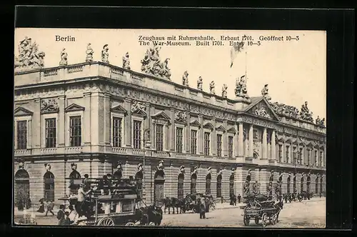 AK Berlin, Zeughaus mit Ruhmeshalle