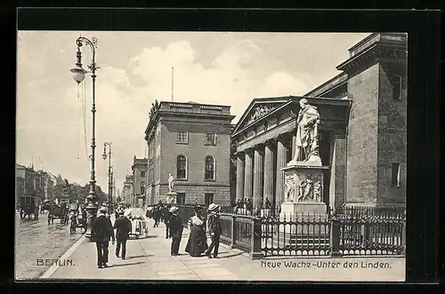 AK Berlin, Neue Wache-Unter den Linden