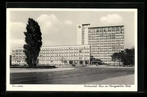 AK Hannover, Continental-Haus am Königsworther Platz