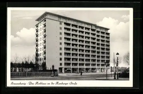 AK Braunschweig, Das Hochhaus an der Hamburger Strasse