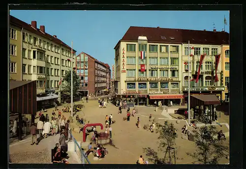 AK Kiel, Passanten auf dem Markt