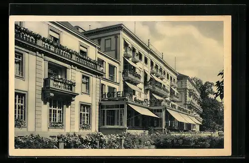 AK Baden-Baden, Hotel Europäischer Hof
