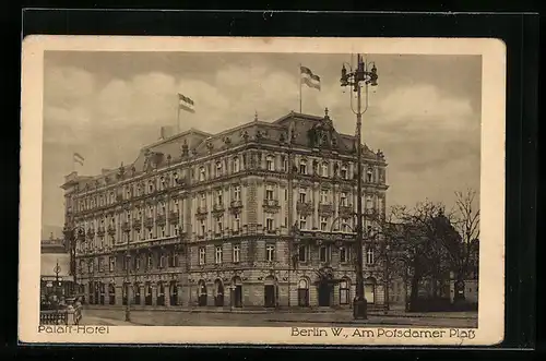 AK Berlin-Tiergarten, Café Palaff am Potsdamerplatz