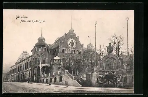 AK München-Haidhausen, Münchner Kindl-Keller