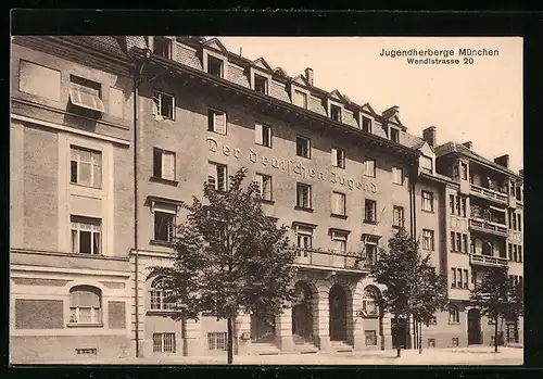 AK München, Jugendherberge, Wendlstrasse 20