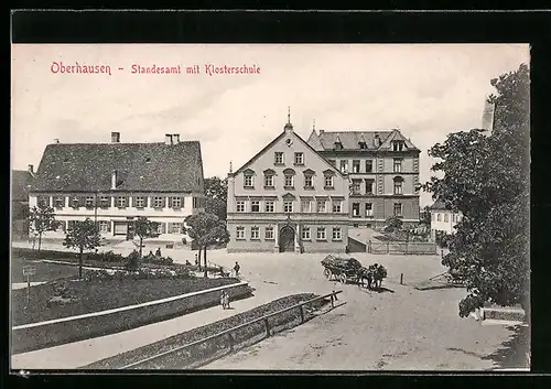 AK Oberhausen, Standesamt mit Klosterschule