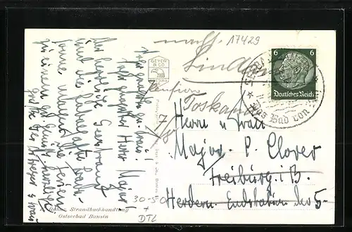 AK Bansin, Promenade und Strand, 