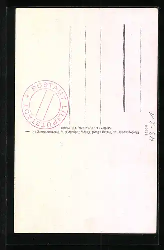 AK Gruss aus O. Dietrichs Liliputstadt