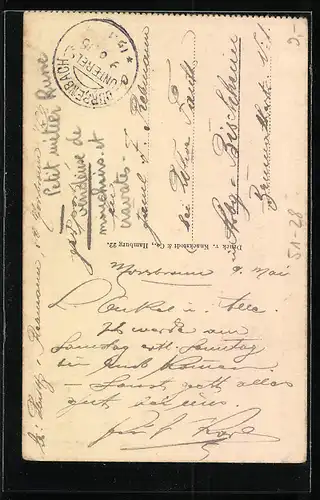 AK Russische Taschentuch-Händlerin