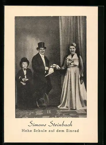 AK Simons Steinbach, Hohe Schule auf dem Einrad