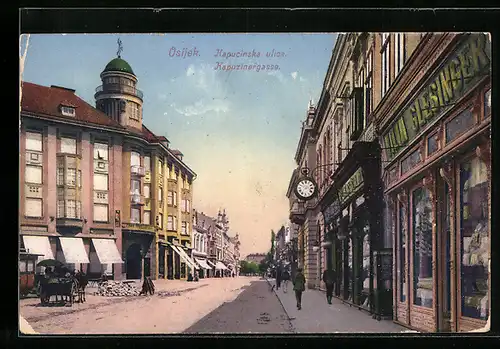 AK Osijek, Blick in die Kapuzinergasse