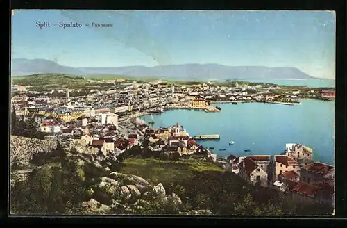 AK Split, Panorama über die Stadt