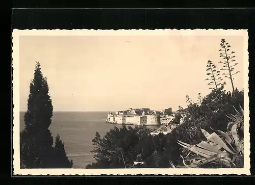 AK Dubrovnik, Blick auf die Stadt