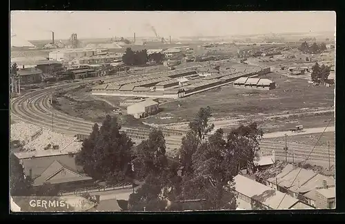 AK Germiston, Goldminen aus der Vogelschau