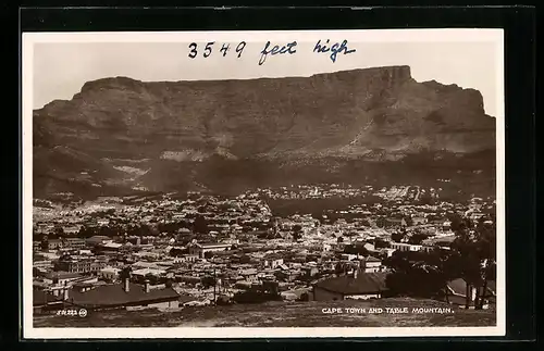 AK Cape Town, Ortsansicht mit Table Mountain