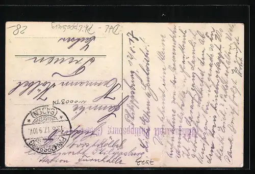 AK Philippsburg, Soldaten im Kriegslazarett