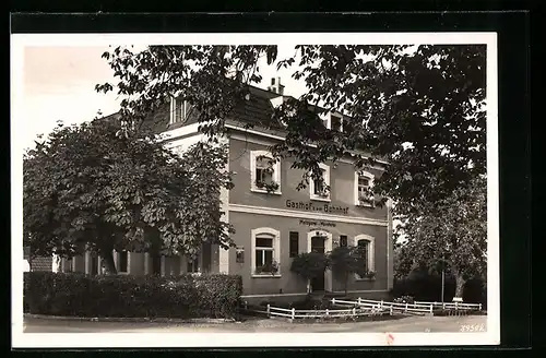 AK Nonnenhorn am Bodensee, Bahnhofsrestauration