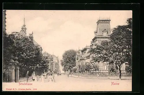 AK Mainz, Partie in der Schulstrasse