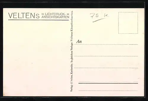 AK Karlsruhe, Weber- und Maximilianstrasse