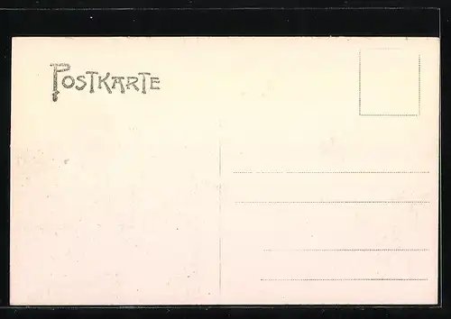 AK Karlsruhe, Bach- und Wentzstrasse mit Villen