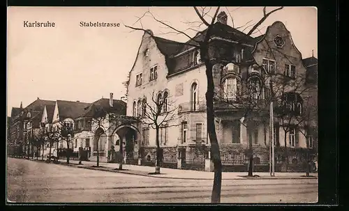 AK Karlsruhe, Partie in der Stabelstrasse