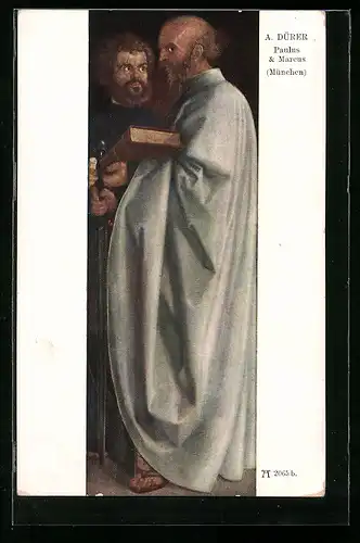 AK Paulus und Marcus mit Bibel