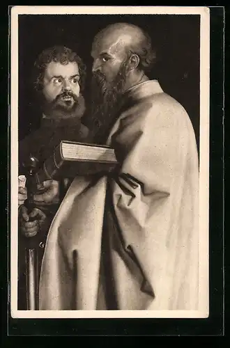 AK Paulus und Marcus mit Bibel
