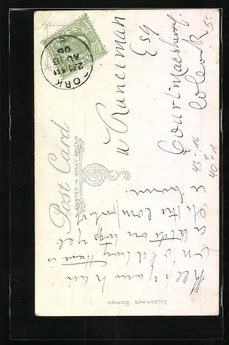 AK Vater kümmert sich um das Baby während die Mutter schläft, Emanzipation