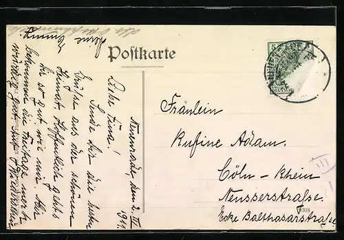 AK Neuenrade i. W., Generalansicht mit der Kirche