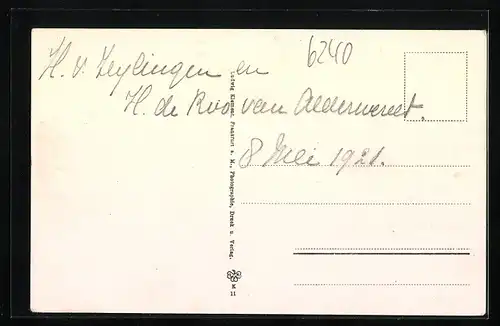 AK Königstein im Taunus, Generalansicht vom Hilda-Tempel aus mit dem Grand Hotel