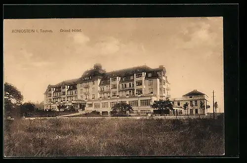 AK Königstein im Taunus, Blick auf das Grand Hotel