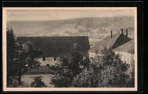 AK Bad Boll in Württemberg, Partie an der Jugendherberge