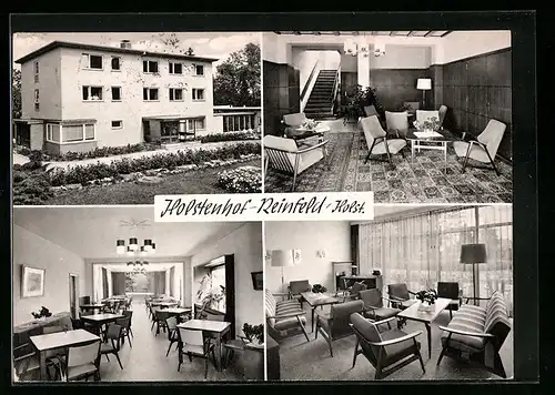 AK Holstenhof-Reinfeld in Holstein, Unterkunftshaus, in den Gasträumen