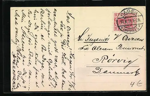 AK Hagen i. W., auf der Terrasse des Parkhaus