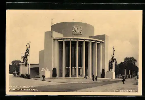 AK Bruxelles, Exposition 1935, Pavillon Anglais