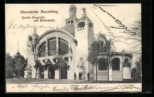 AK Düsseldorf, Ausstellung 1902, Hoerder Bergwerks- und Hüttenverein