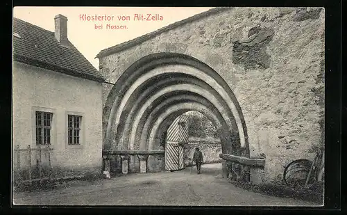 AK Nossen, Kloster Alt-Zella, Klostertor