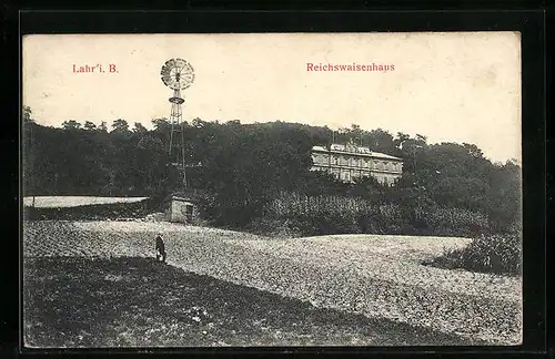 AK Lahr i. B., Reichswaisenhaus am Wald