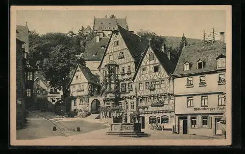 AK Miltenberg a. M. Marktplatz