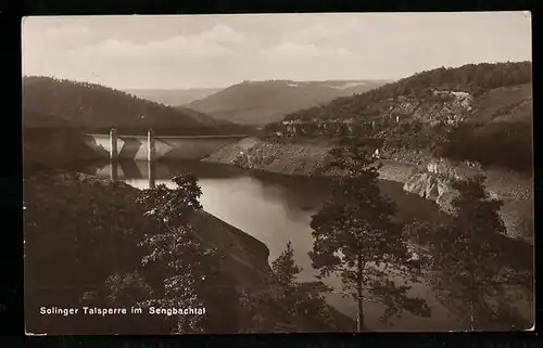 AK Solingen, Talsperre im Sengbachtal