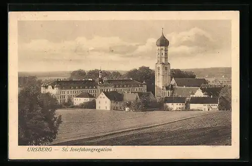 AK Ursberg, Blick auf die St. Josefskongregation